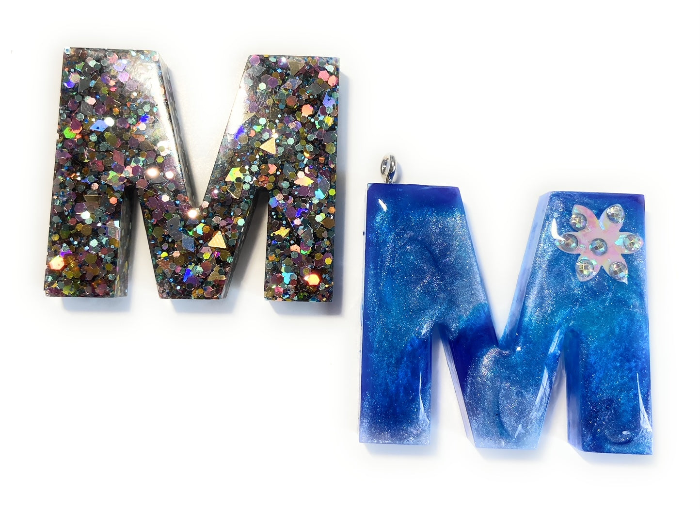 Initial Keychain | Custom Cute Letter Resin Keychain | Alphabet Keychain | Personalized Keychain